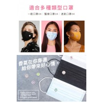多功能磁性香氛口罩釦 口罩香薰扣(贈送12片棉片)